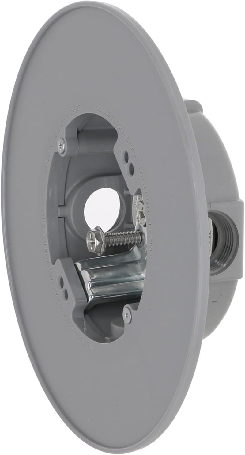 Bell Hubbell- PRCF57550GY Ceiling Fan Electrical box, Gray, 4 in. - Image 3