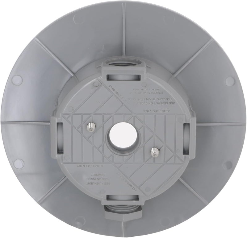 Bell Hubbell- PRCF57550GY Ceiling Fan Electrical box, Gray, 4 in. - Image 4
