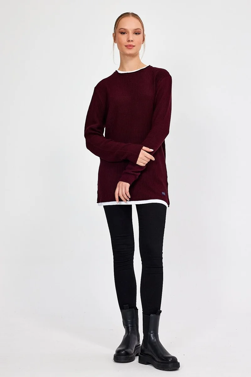 Alexandergardi Alexandergardı Garni Loose Knitwear Sweater (E20-EZEE03)
