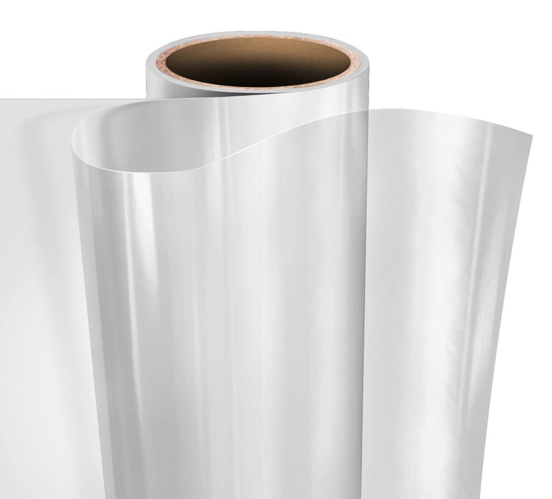 VViViD Clear ArtSafe Adhesive UV Lamination Vinyl 12 Inches x 15 Feet Roll for DieCutters and Vinyl Plotters