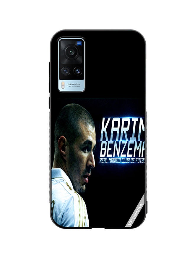 VR CREATIVE Protective Case Cover For Vivo X60 Benzema Design Multicolour - Image 1