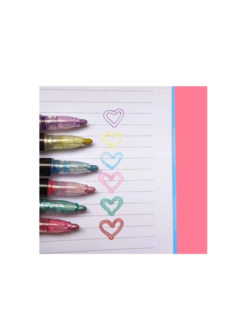 Tinc Glitter Edge Pen Set