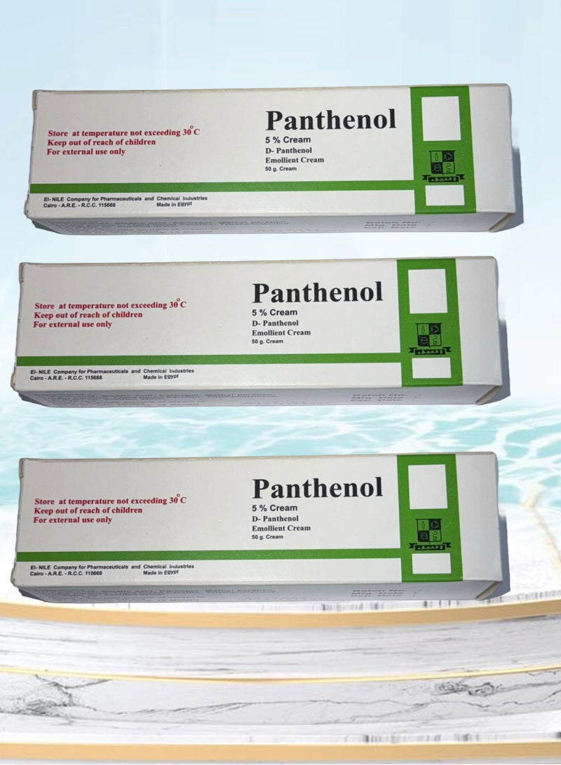 Panthenol 3-Piece Moisturizing Cream 50 gm