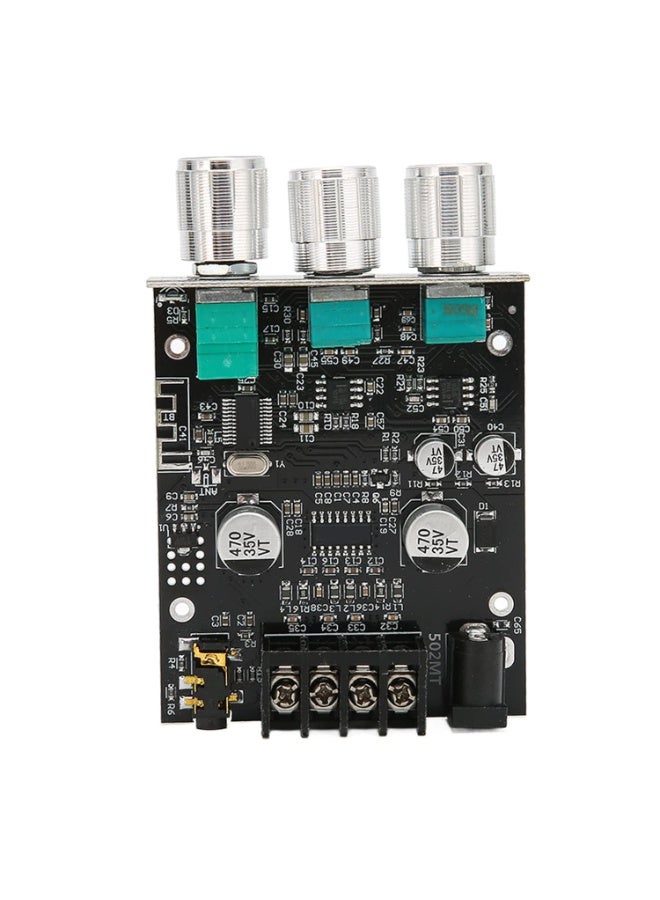 ZK 502MT Power Amplifier Board, PCB 2x50W with Bass Treble Control, DIY for Speakers - Image 4