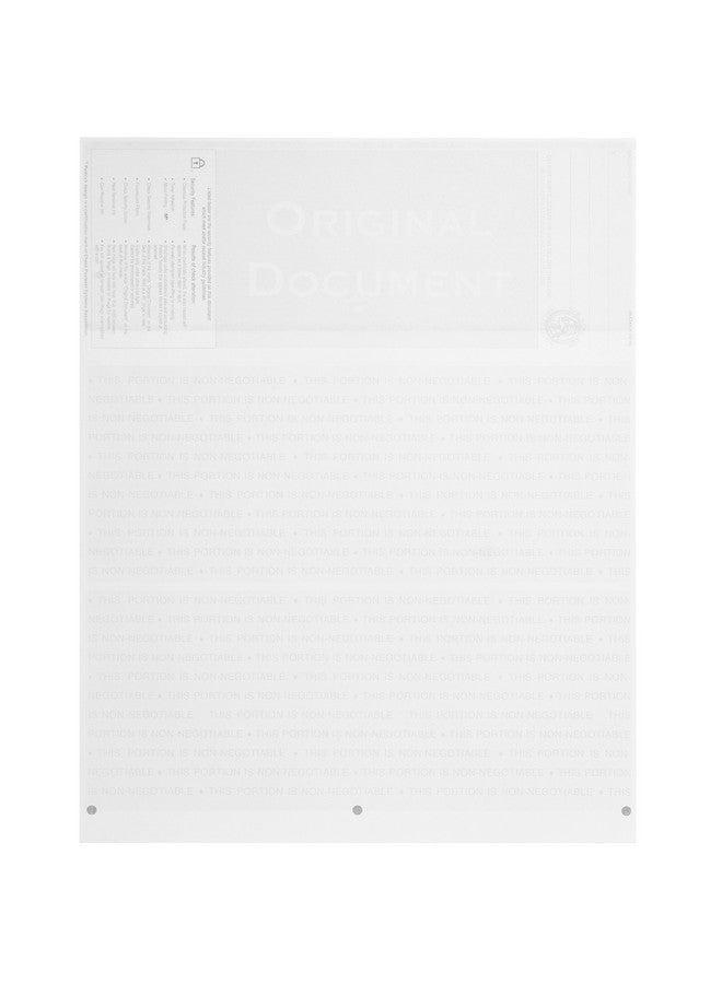 بلو سوميت سابلايز 500 شيك فارغ مصمم للشيكات الآمنة المطبوعة بالكمبيوتر مع الكتب السريعة والمزيد من نمط الكتان الأزرق 500 ورقة 8.5 بوصة × 11 بوصة - Image 3