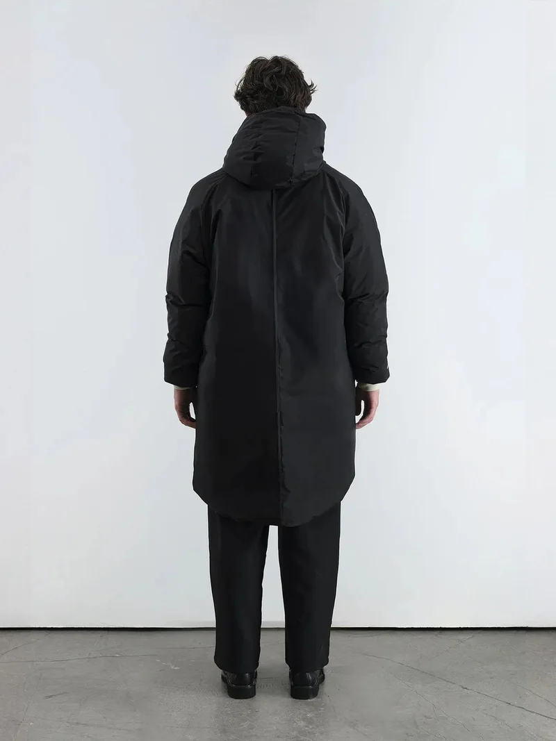 Giesto Black GIESTO Thick Hooded Puffer Down Coat with Pocket for Men | Best Price UAE