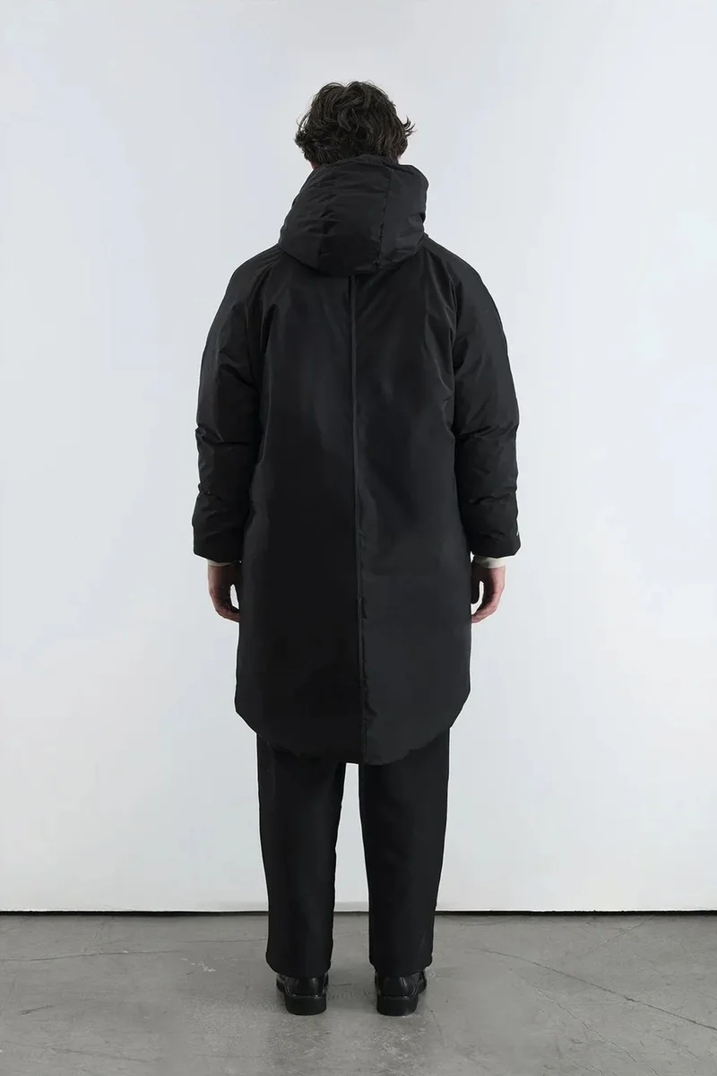 Giesto Black GIESTO Thick Hooded Puffer Down Coat with Pocket for Men | Best Price UAE