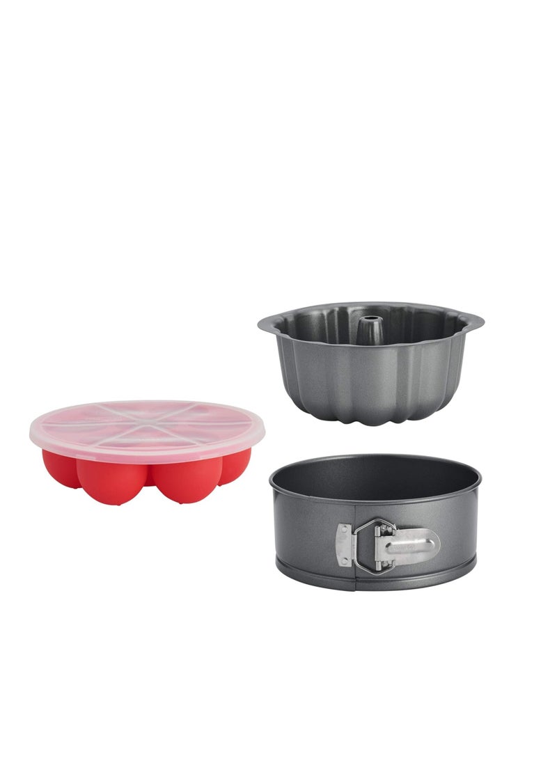 INSTANT Instant Pot Official 4-Piece Nonstick Cooking Set: Versatile, Multi-Use, Dishwasher Safe, Oven Safe, and Excellent for Desserts, Meals, and Snacks  - Image 2
