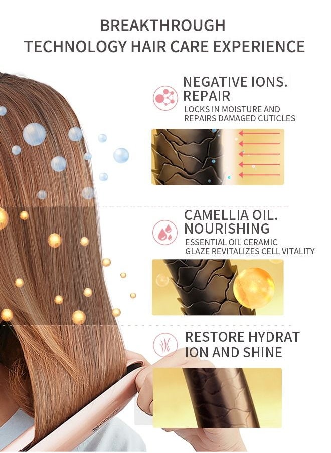 2 in 1 Hair Straightener & Curler