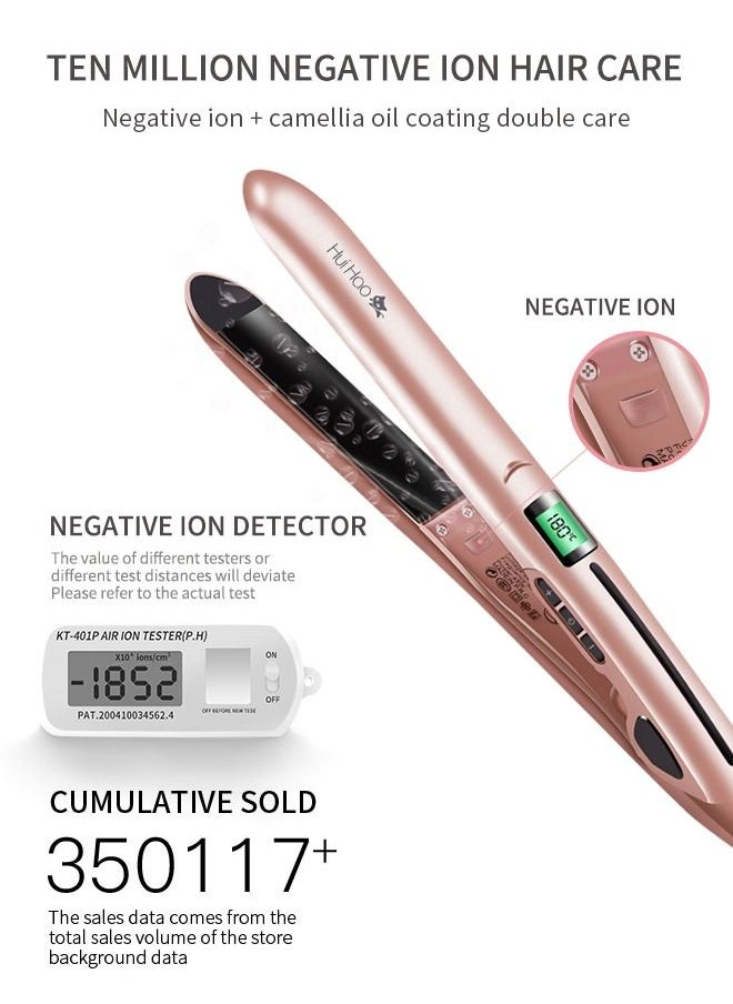 2 in 1 Hair Straightener & Curler