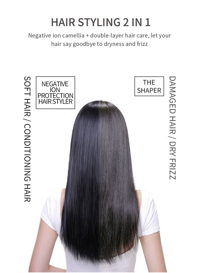 2 in 1 Hair Straightener & Curler