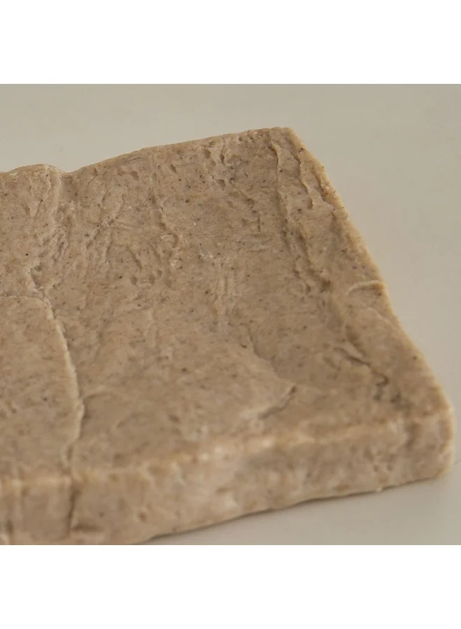 Home Box Whyton Travertine Soap Dish