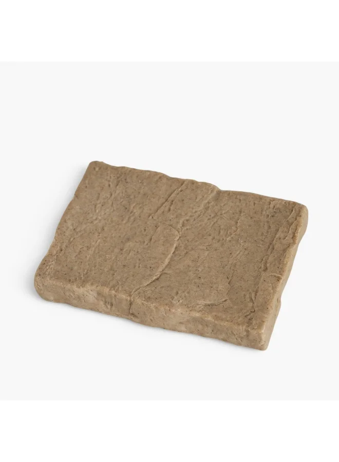 Home Box Whyton Travertine Soap Dish