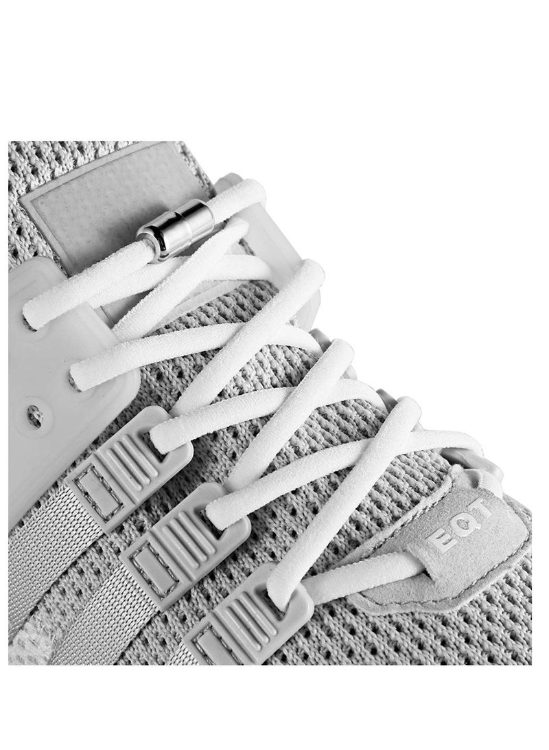 KASTWAVE Elastic No Tie Shoe Laces For Adults,Kids,Elderly,System With Elastic Shoe Laces(2 Pairs) - Image 1