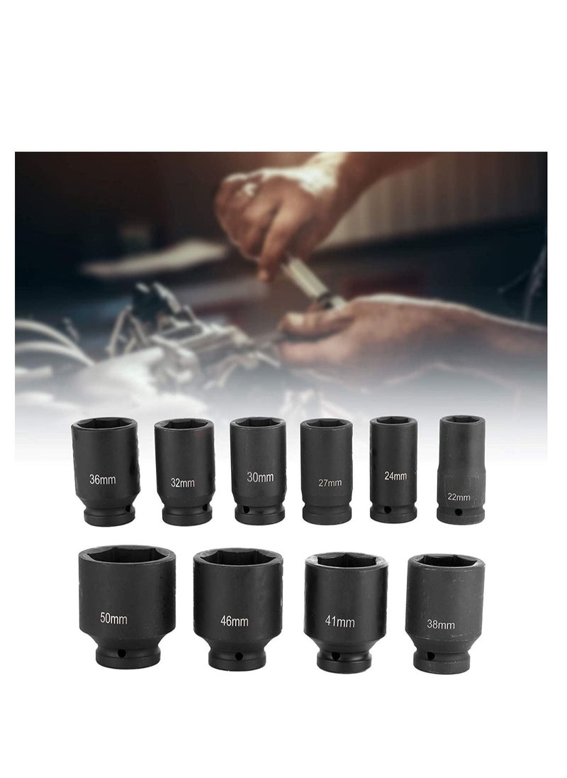 ABBASALI Black Impact Deep Socket 3/4'' 12PT  - Image 2