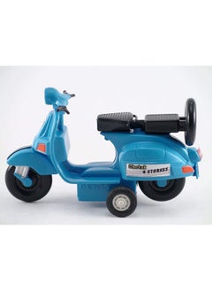 Centy centy toys attractive & model of famous baby chetak scooter (100/35/65)mm, weight 80 gms blue-Multi color 