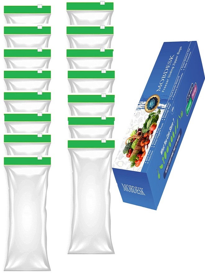 MOBDESK Zip Lock Pouches, Zip Lock Bag for Storage, Freezer Re-usable Zipper Bags, Ziplock Bags for Fridge Storage, Zip Lock Bags (Set of 15)- Ur-657 - Image 1