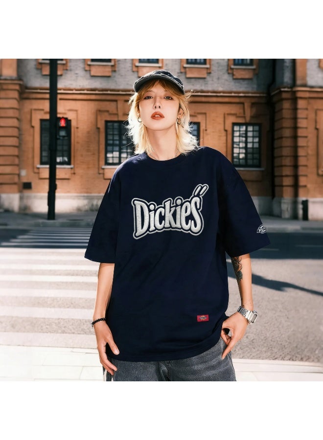 Dickies Basic Staple Unisex 100% Cotton Round Neck T-Shirt – Loose-Fit Solid Color Short Sleeve for Men, Casual Everyday Wear‌ - Image 3