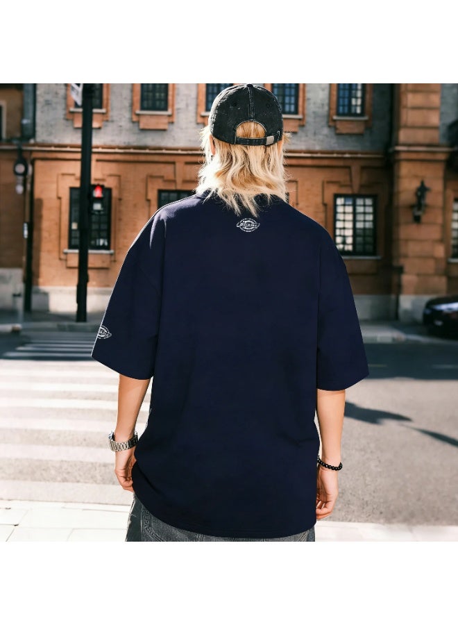 Dickies Basic Staple Unisex 100% Cotton Round Neck T-Shirt – Loose-Fit Solid Color Short Sleeve for Men, Casual Everyday Wear‌ - Image 5