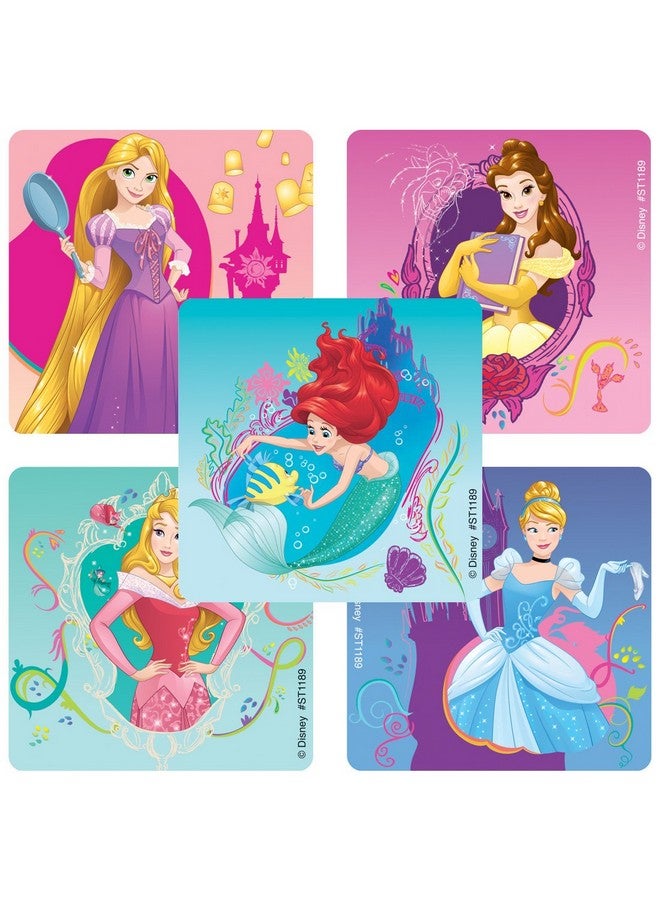 SmileMakers Disney Princess Enchanted Stickers - Prizes and Giveaways - 100 Per Pack - Image 1