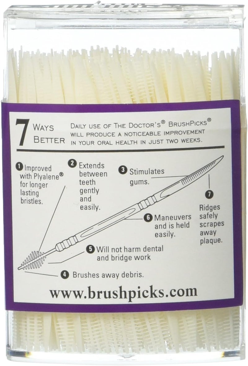 The Doctors BrushPicks Interdental Toothpicks, 275 pieces per Pack (1-Pack) - Image 2