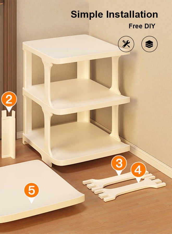 Simple Household Multifunctional Shoe Rack, Space-Saving, Detachable, Vertical Free Assembly Shoe Box, Dormitory Entrance Storage Shoe Cabinet - Image 5