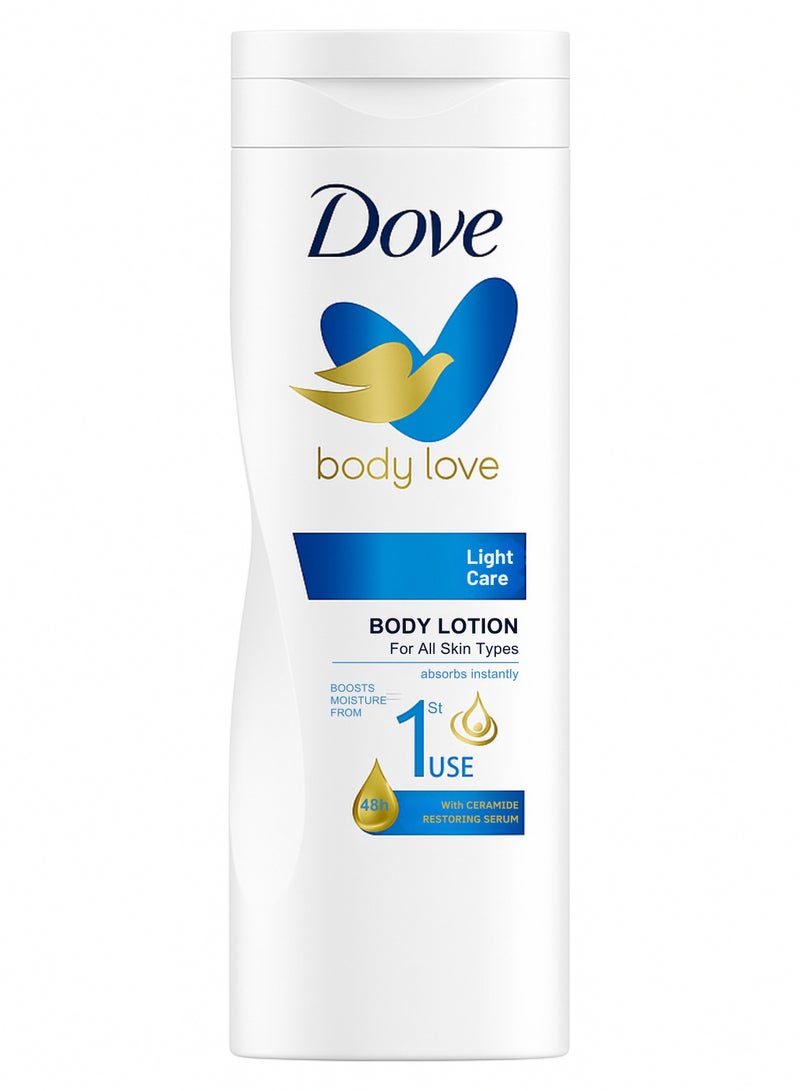 Dove Body Love Light Care Body Lotion 400ml