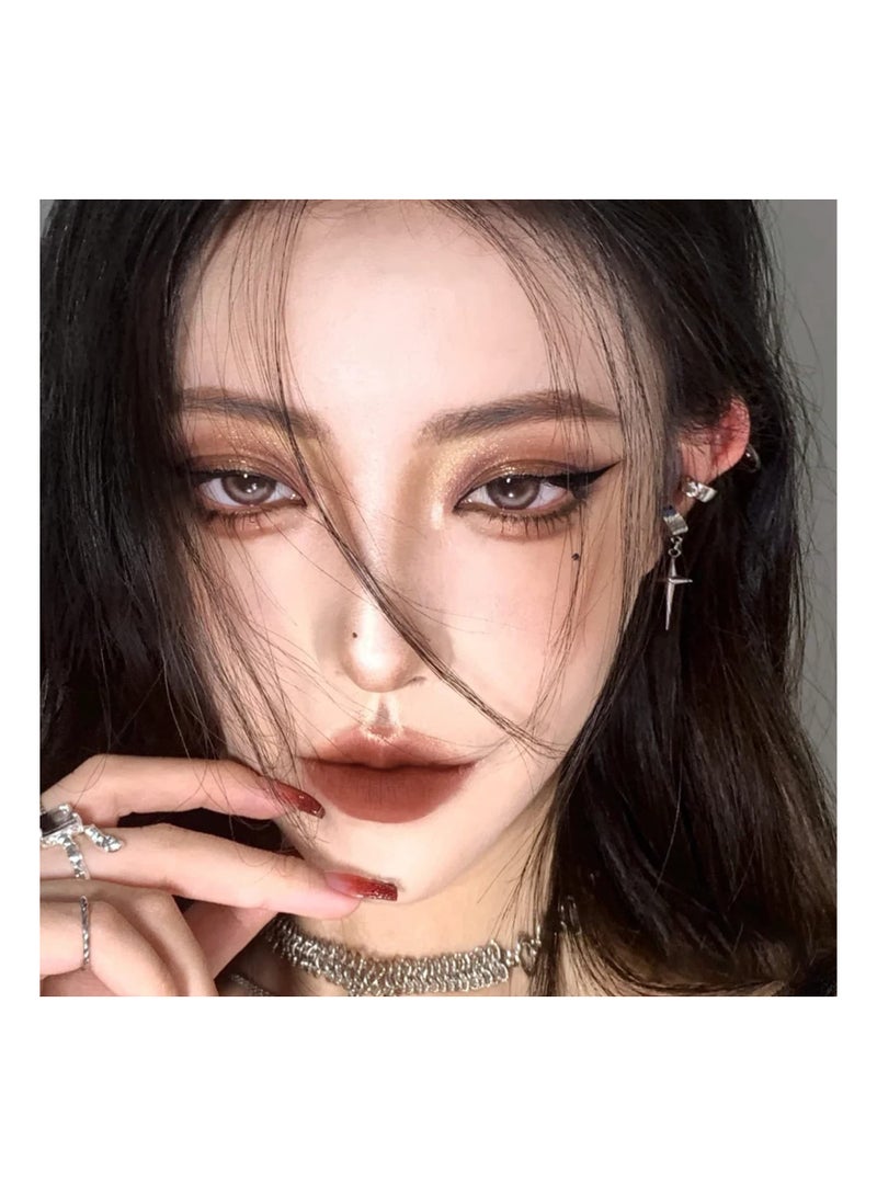 SYOSI Highly Pigmented Eye Makeup Palette, 12 Colors Matte Shimmer Metallic Eyeshadow Pallet, Blendable Natural Colors Make Up Long Lasting Eye Shadows Cosmetics Gift Kit with Brush - Image 3