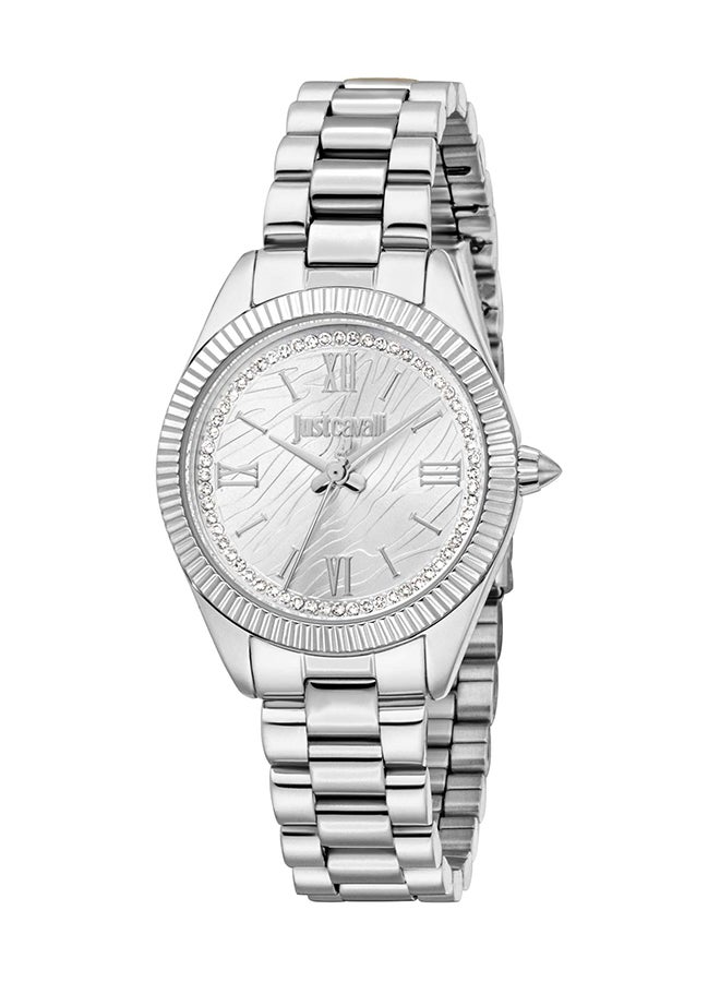 Just Cavalli جست كافالي ليدي أماليبي JC1L388M0045 - ساعة كوارتز أنثوية من الفولاذ المقاوم للصدأ 3 عقارب - Image 1