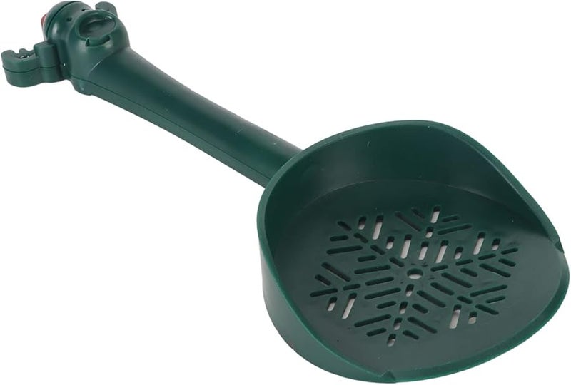 مغرفة فضلات الهامستر ذات المقبض الطويل لمجرفة رمل حمام الحيوانات الأليفة الصغيرة - Image 1