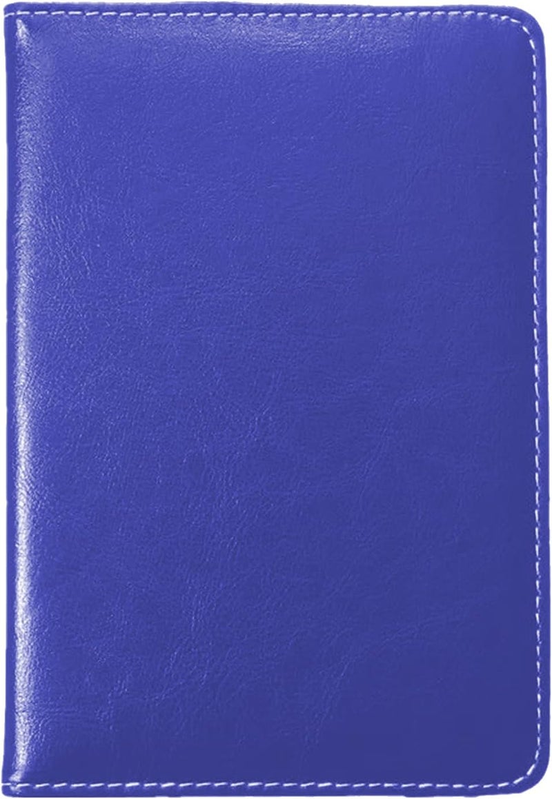 EKAM Universal Stand Folio Case Cover for All 8" Tablets (Fire HD 8, Lenovo Tab M8 8 inch, iPad Mini 5/4/3/2/1,iPad mini 6), PU Leather case Fit for all 8inch tablets (Blue) - Image 2