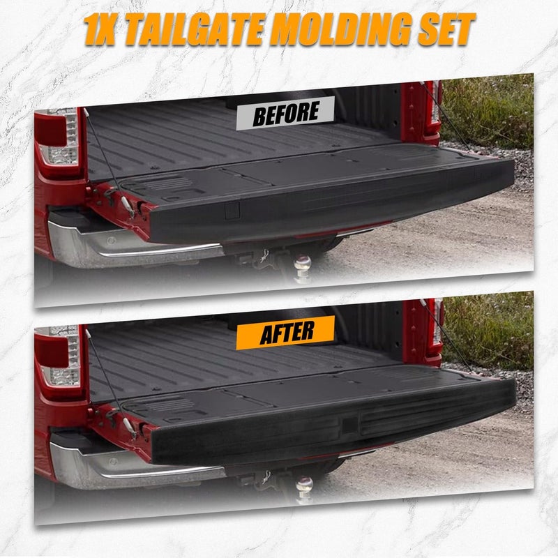 RANSOTO Tailgate Molding Trim for 2017-2022 Ford F250 F-350 Super Duty - Image 2