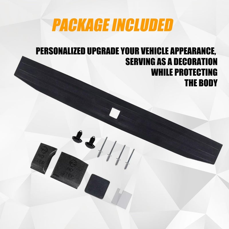 RANSOTO Tailgate Molding Trim for 2017-2022 Ford F250 F-350 Super Duty - Image 5