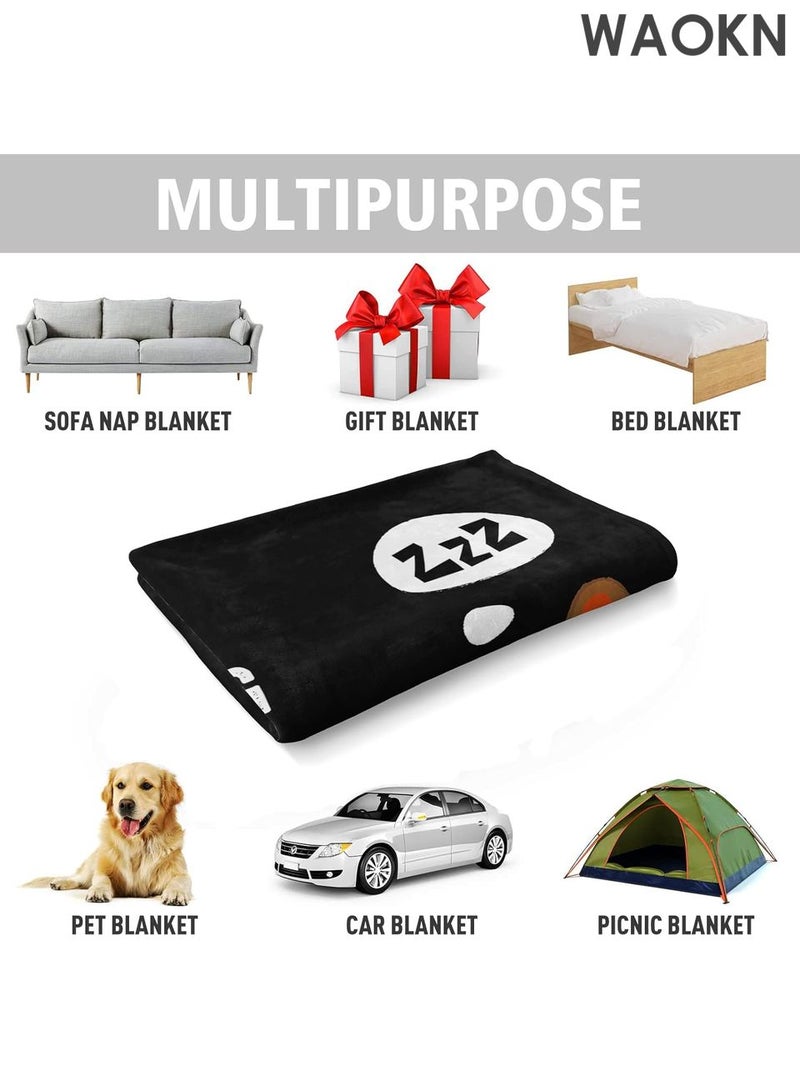 دبليو أيه أو كي أن بطانية زاوية مضحكة للأب لمنع الشخير - هدية مريحة ومرحة للأب من ابنته أو ابنه - هدية مثالية لعيد الميلاد أو عيد الأب أو الكريسماس للأب/الأب/زوج الأم - بطانية فائقة النعومة 60 × 50 بوصة - رائعة للقيلولة والاسترخاء والمزاح - هدية فريدة ومدروسة للرجال الذين لديهم كل شيء - Image 4