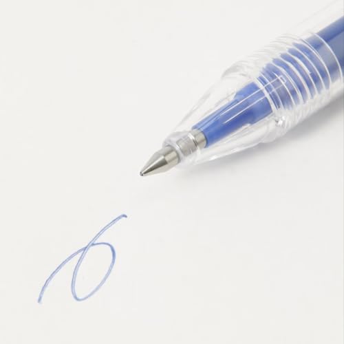 MUJI NBA31A0A Rub-Erase Ballpoint Pen, Blue, 0.5mm - Image 2