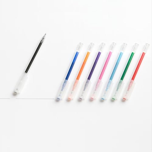 MUJI NBA31A0A Rub-Erase Ballpoint Pen, Blue, 0.5mm - Image 5