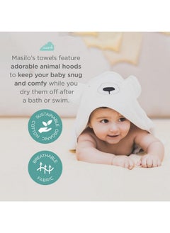 Organic Cotton Hodded Towel For 0 To 18 Months Baby, Pack Of 1 - Fall Berries White - pzsku/ZE6119D3B51FD9BB6784AZ/45/_/1735566822/21b1172b-6d14-4a2f-b70f-e7d15097f32e