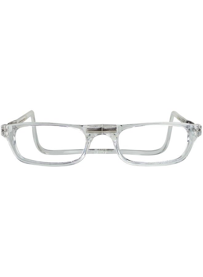 clic Magnetic Reading Glasses for Men or Women, Computer Readers, Original (S-M, Clear, 1.25 Magnification)  - Image 2