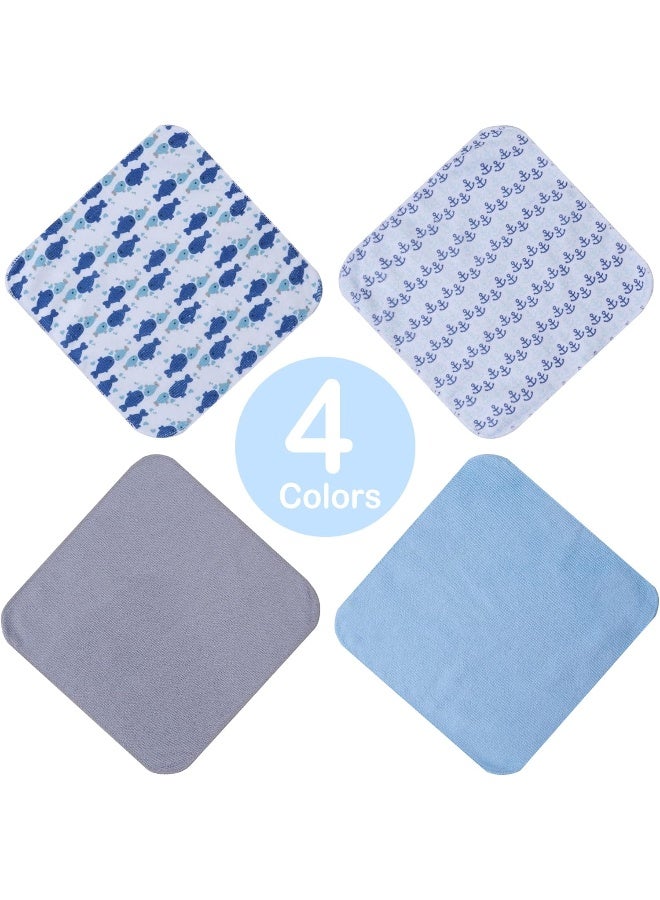 softan Baby Washcloths | Extra Soft and Ultra Absorbent Bath Towel | Great Gifts for Newborn and Infants | 24 Pack - Image 4