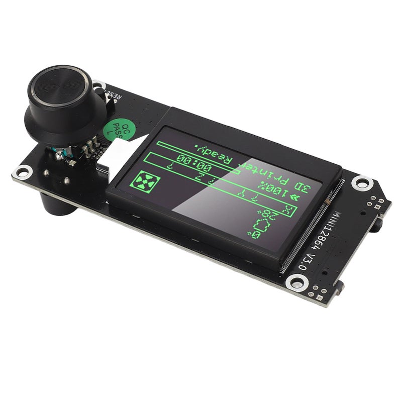 لوحة تحكم عرض ذكي رسومي LCD Mini12864 V3 لطابعة ثلاثية الأبعاد مع فتحة بطاقة تخزين وكابل - Image 1