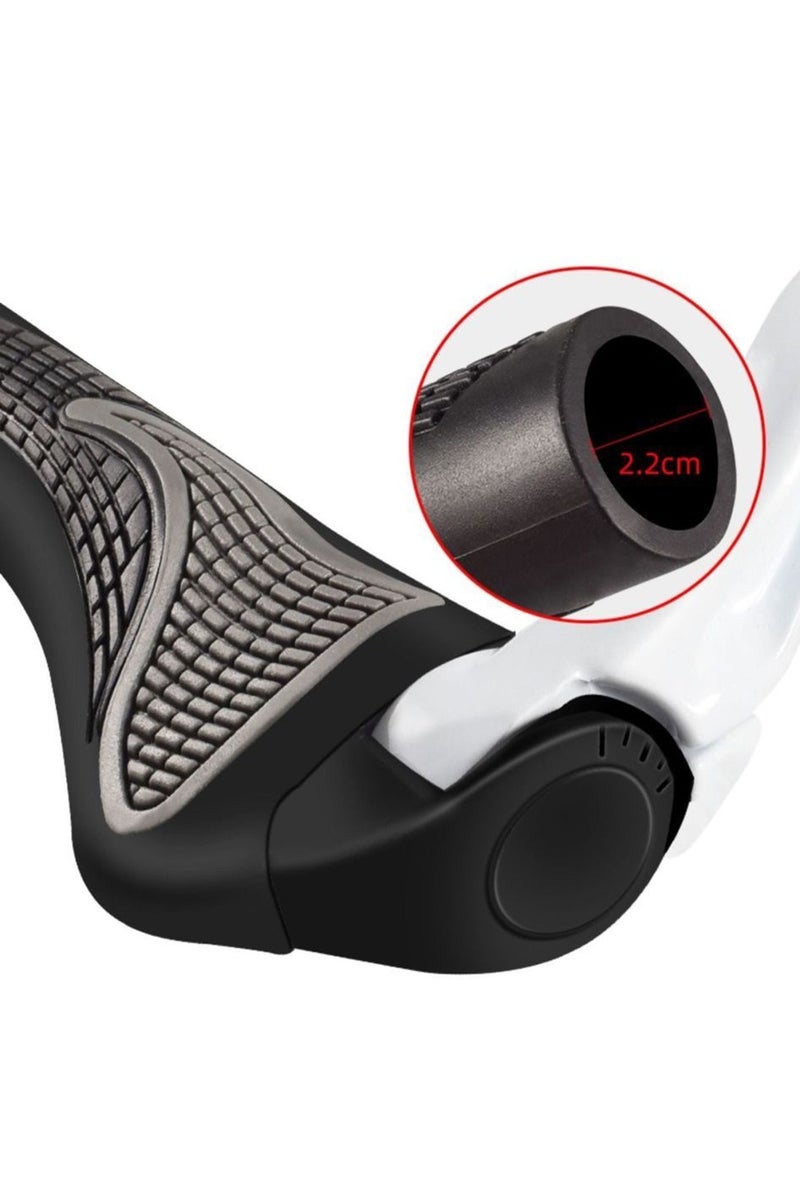 Generic 1Pair Non-slip Bike Handlebar Grips For BMX Road Mountain Bikes MTB Replacement Bicycle Handle Bar Soft Rubber  - Image 4