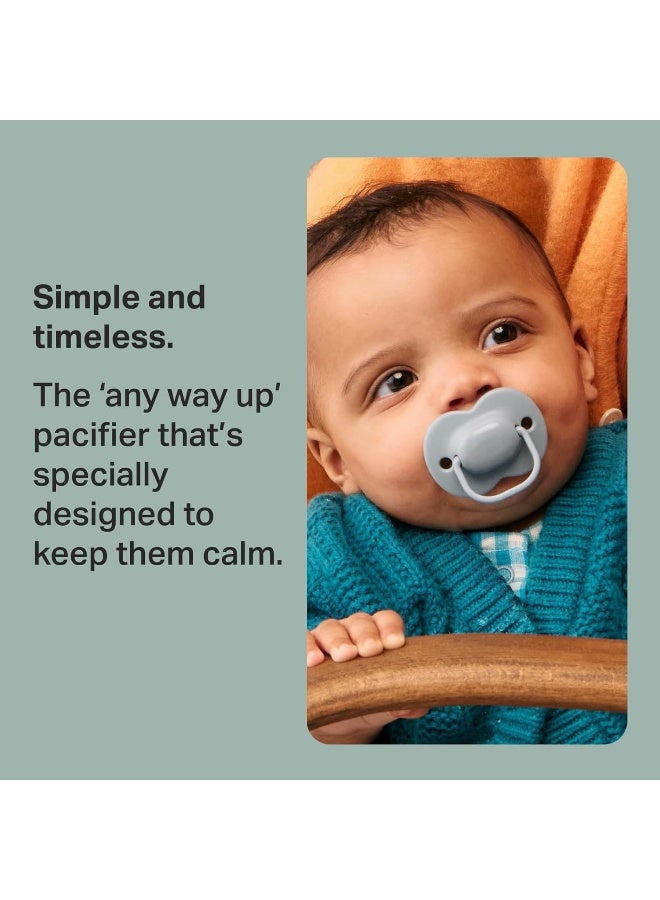 Tommee Tippee Anytime Pacifier, 0-6 Months, 6 Pack of Symmetrical, BPA Free Pacifiers - Image 2
