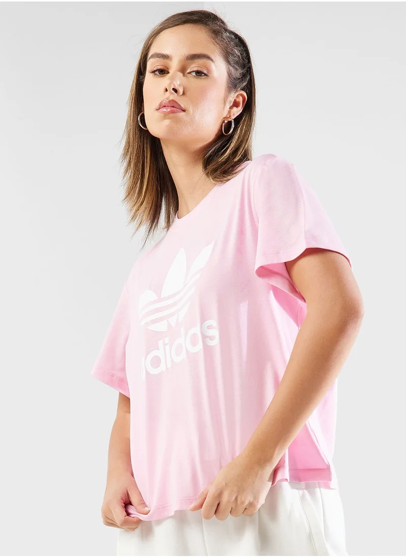 adidas Originals Trefoil Boxy T-Shirt