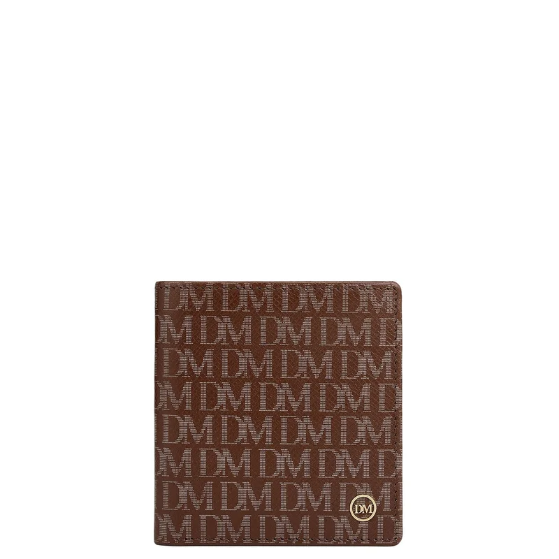 Date Bifold Leather Mens Wallet