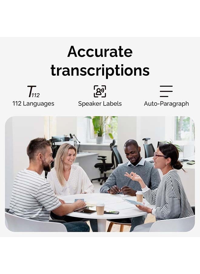 PLAUD - PLAUD NOTE AI Voice Recorder, App Control, Transcribe & Summarize Empowered by Chat GPT, Support 57 Languages, 64GB, Audio Recorder for Calls, Meetings, Interviews, Black - Image 1