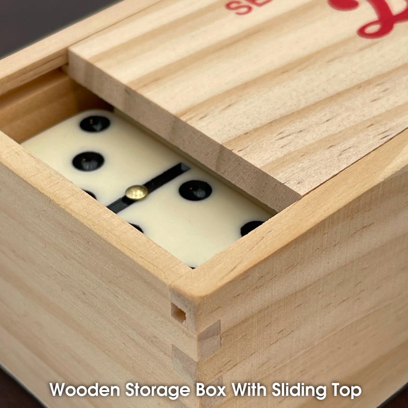 سي إتش إتش 6 بلاط صناعي كبير مزدوج مع سبينر في صندوق من الخشب - Image 3