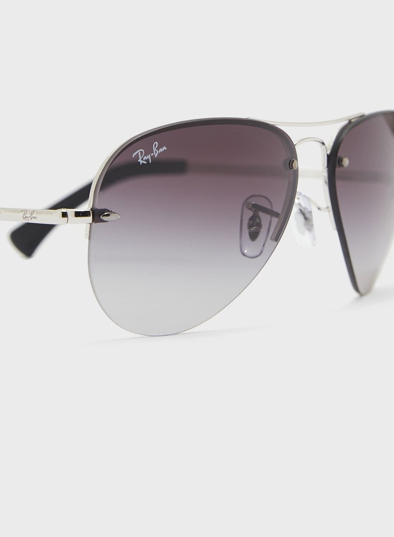 Ray-Ban 0Rb3449 Aviator Sunglasses - Image 3
