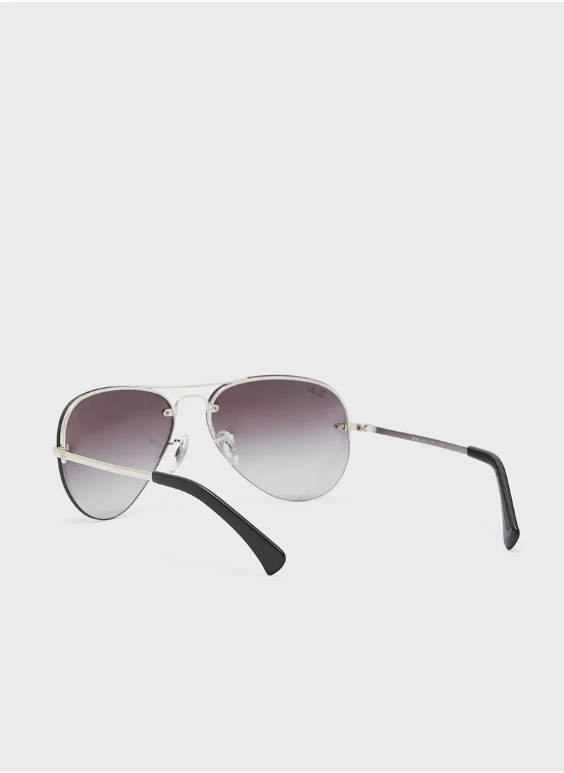 Ray-Ban 0Rb3449 Aviator Sunglasses