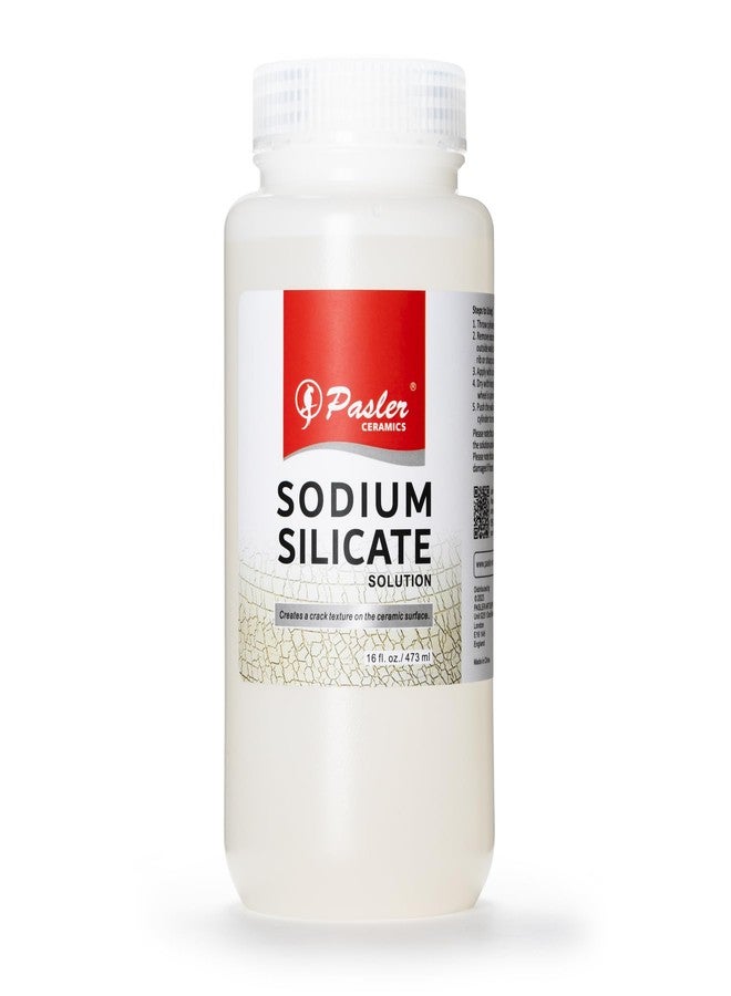 Pasler - Sodium Silicate Solution for Pottery - Creates a Crack Texture on The Ceramic Surface,16 fl oz / 473 ml - Image 2