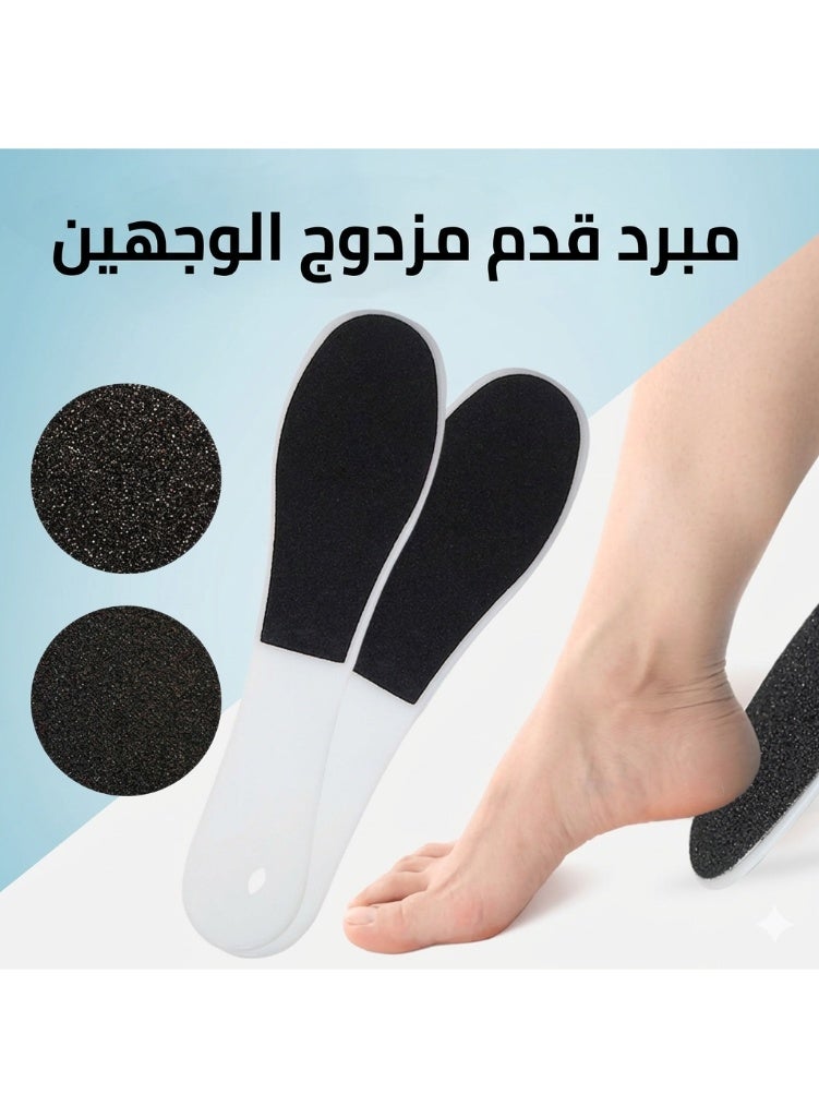 Professional foot file with coarse and fine sandpaper - Image 1